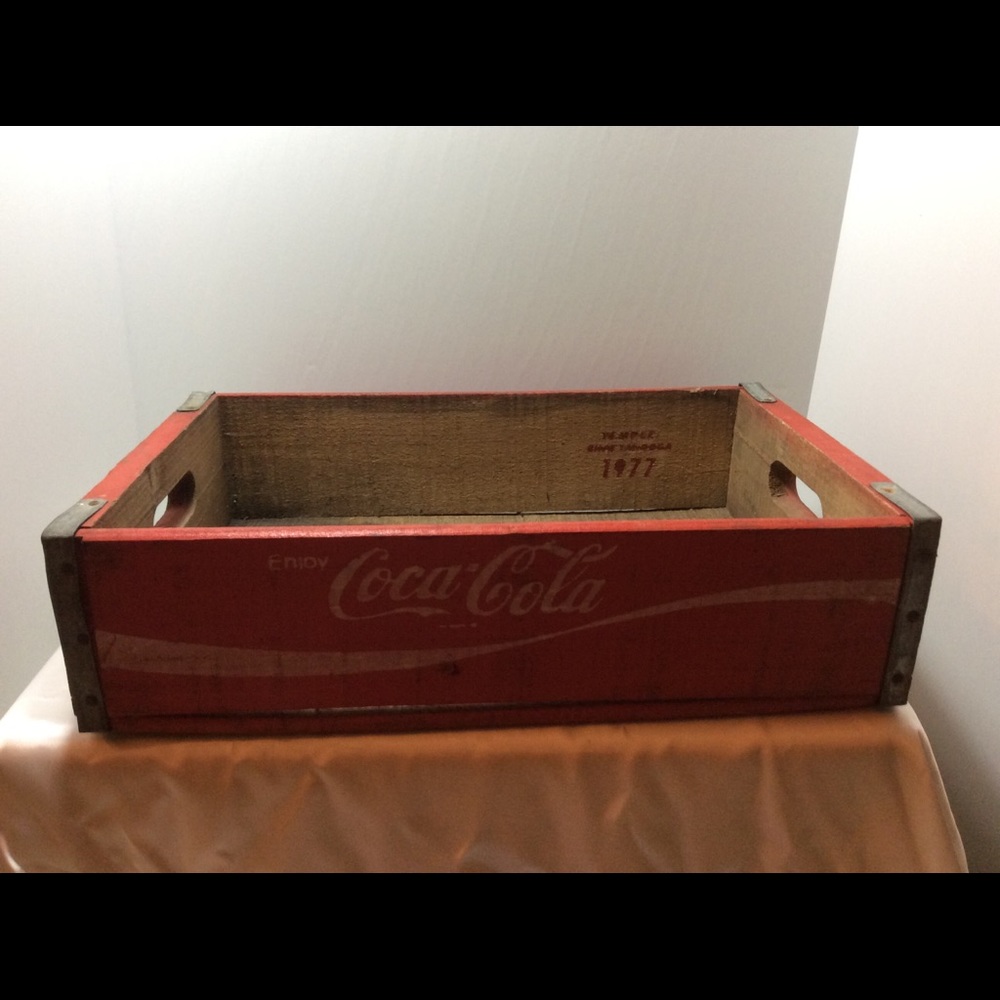 Vintage Coca-Cola Wood Crate